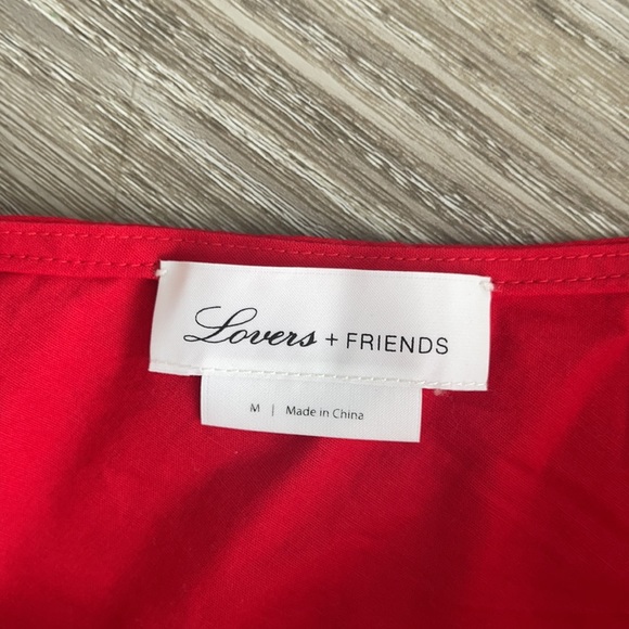 Lovers and friends Page Dress in Tango Red - Picture 3 of 9